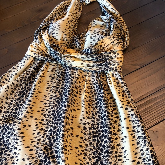 Guess animal print halter style dress - Picture 2 of 7